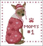 (image for) Mom's Number One Pooch Blue